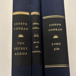 Barnes & Noble Joseph Conrad Blue Coffee Table Books Set